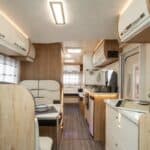 Modern motorhome interior