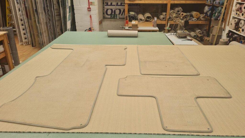 Templates laid out