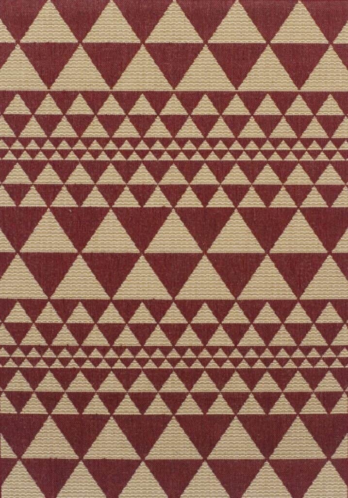 Moda Flatweave Prism Red