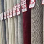 Cropped image of carpet Remnants close up